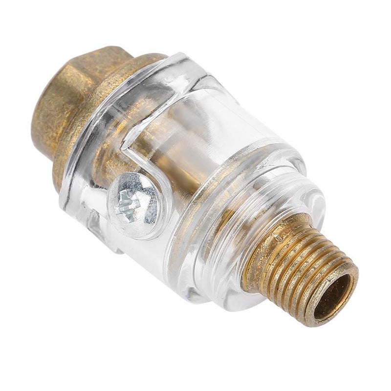 Dweekiy Air Tool Oiler Lubricator 1/4" Mini In Line for Automatic Compressor Pipe Lubrication - Image 5